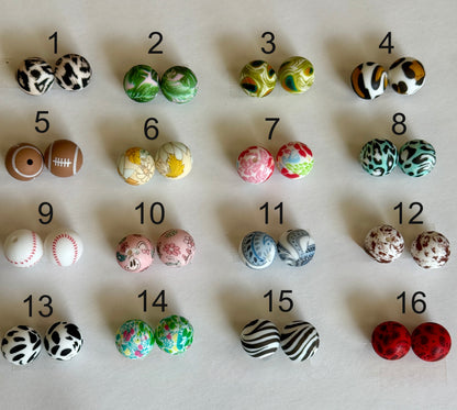 Focal Only Beaded Lanyard