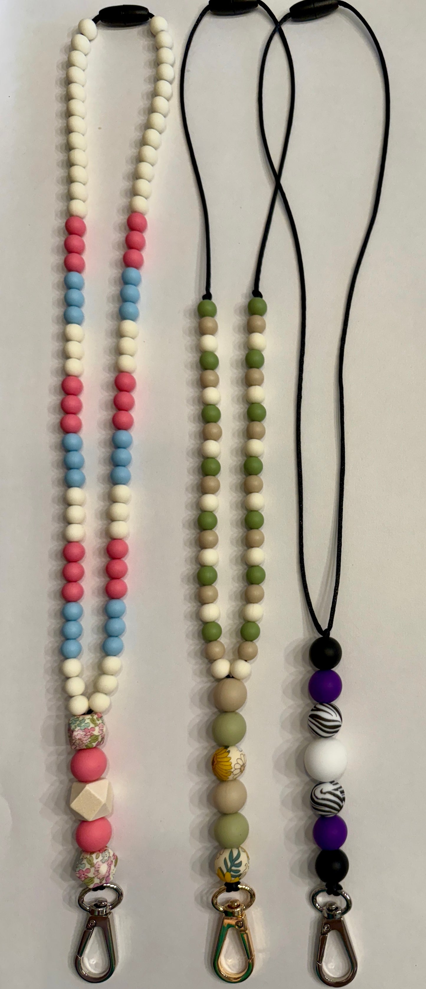 Focal Only Beaded Lanyard