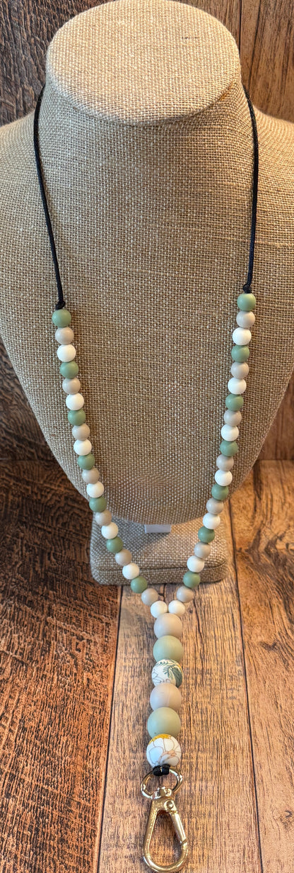 Half Beaded Lanyard