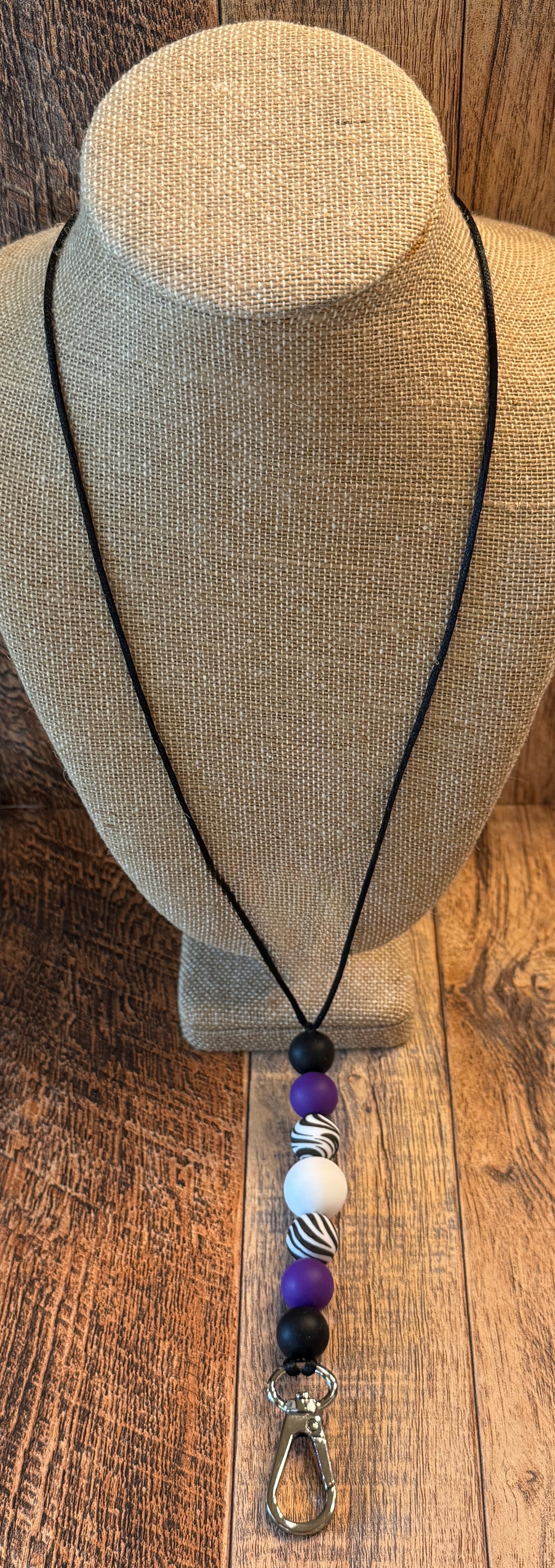 Focal Only Beaded Lanyard