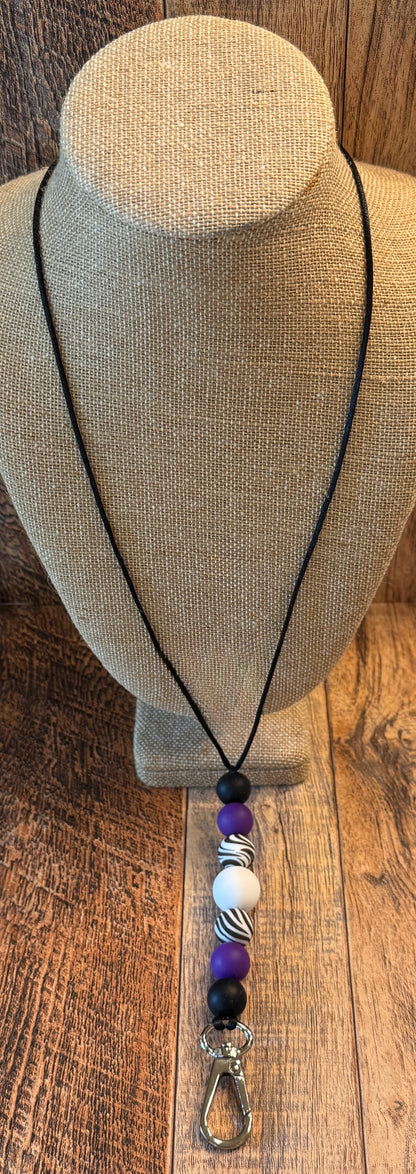 Focal Only Beaded Lanyard