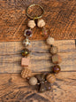 Brown Phone Strap/ Keychain